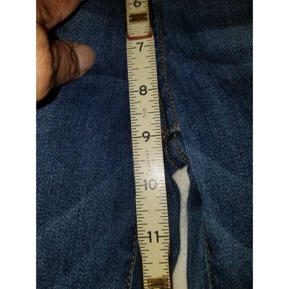 Judy Blue Skinny Fit Jeans 5/27 Distressed Animal Print Mid Rise Stretchy Denim - Picture 10 of 11